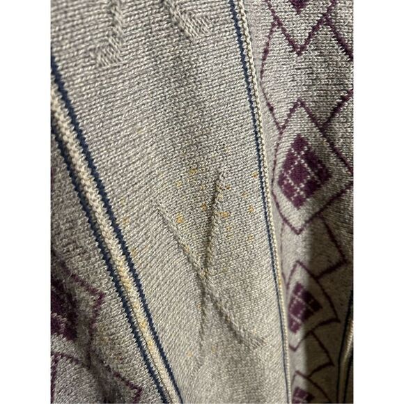 Vintage‎ Y2K camel golf sport Sweater V-Neck awesome brown ￼ - Picture 4 of 6